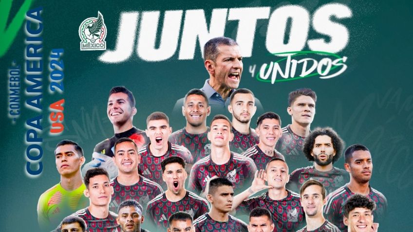 El once titular de la Selección Mexicana con que Jaime Lozano debutará en la Copa América 2024