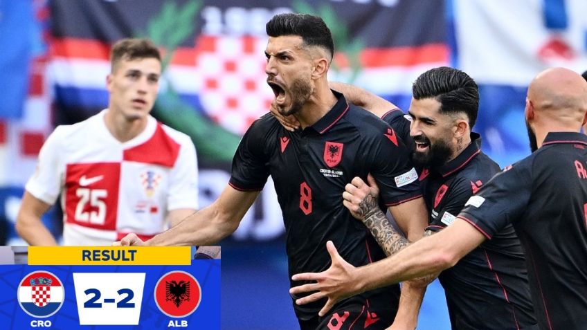 Eurocopa 2024: Albania saca el empate 2-2 y pone a Croacia y Luka Modric contra la pared