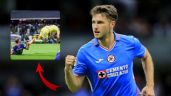 Foto ilustrativa de la nota titulada Difunden video en el que Santi Giménez acepta que sí era penal del América en la final vs Cruz Azul