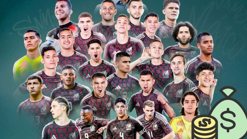 La millonaria suma que cobraría cada jugador de la Selección Mexicana si ganan la Copa América 2024