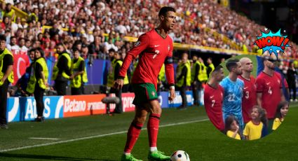 La increíble reacción de una niña al tener de frente a Cristiano Ronaldo en la Eurocopa 2024