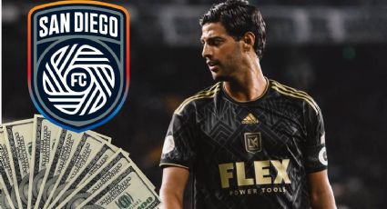 Mientras Chucky Lozano cobrará 162 millones, el mega sueldo que tendrá Carlos Vela en San Diego FC