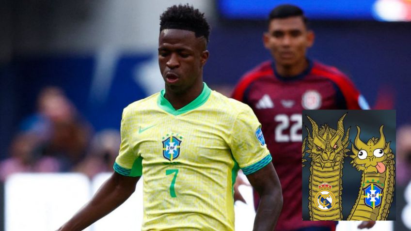 Copa América 2024: Los memes tunden a Vinicius tras el empate sin goles de Brasil contra Costa Rica