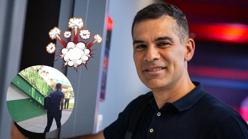 Así fue el momento en el que aficionados del Barça Atlètic reciben con insultos a Rafa Márquez tras perder el ascenso