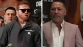 Foto ilustrativa de la nota titulada Óscar de la Hoya explota contra Canelo Álvarez y asegura que ya se cansó del boxeador mexicano