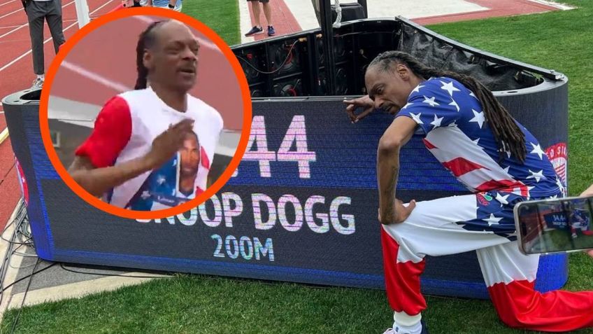 ¿Más rápido que Usain Bolt? Snoop Dogg sorprende en pruebas de atletismo rumbo a París 2024