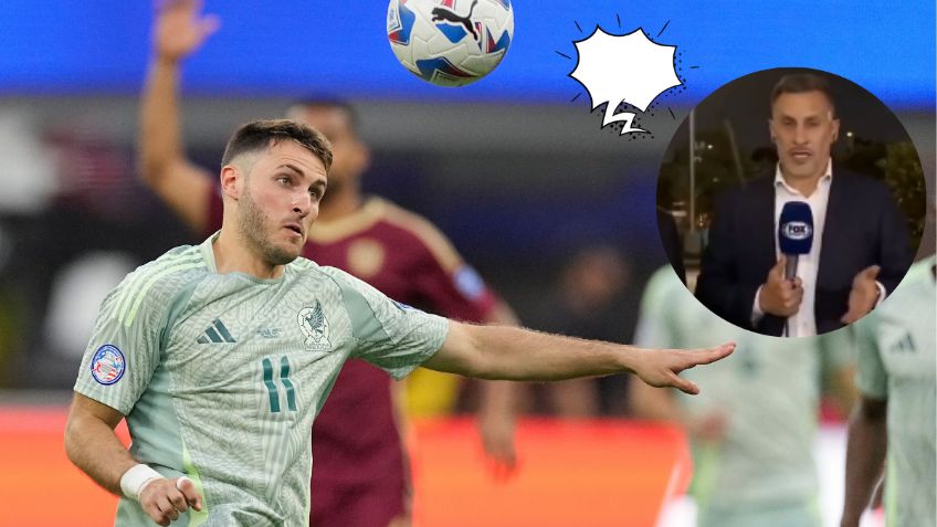 Chaco Giménez lanza fuerte crítica a Santi en plena transmisión por fallar gol en Selección Mexicana