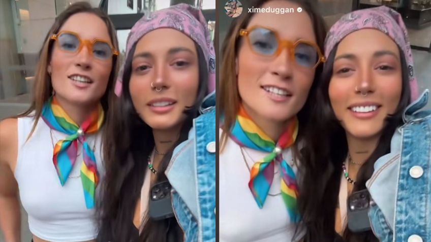Exatlón México: ¿Mati Álvarez y Ximena Duggan juntas? Exparticipantes comparten emotivo momento previo a la Marcha LGBT 2024
