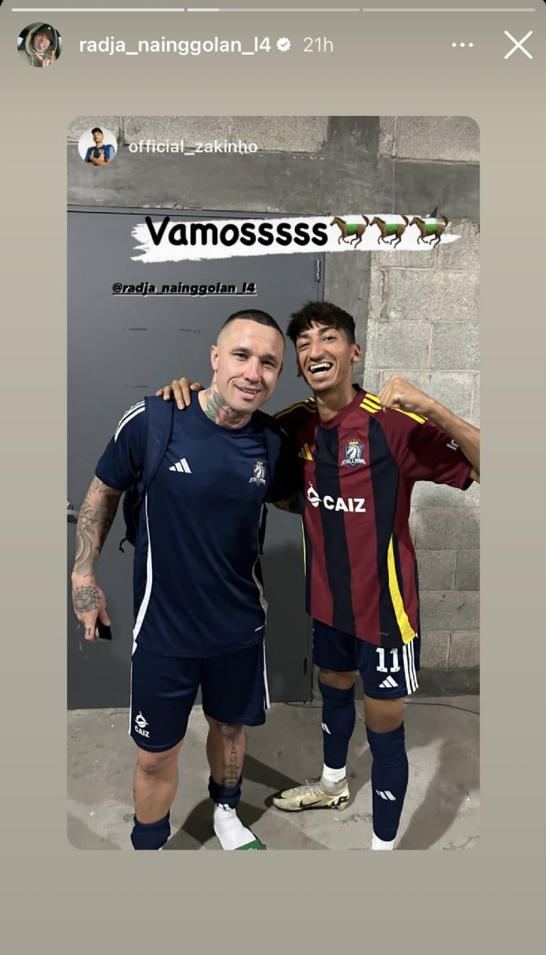 IG: @radja_nainggolan_l4