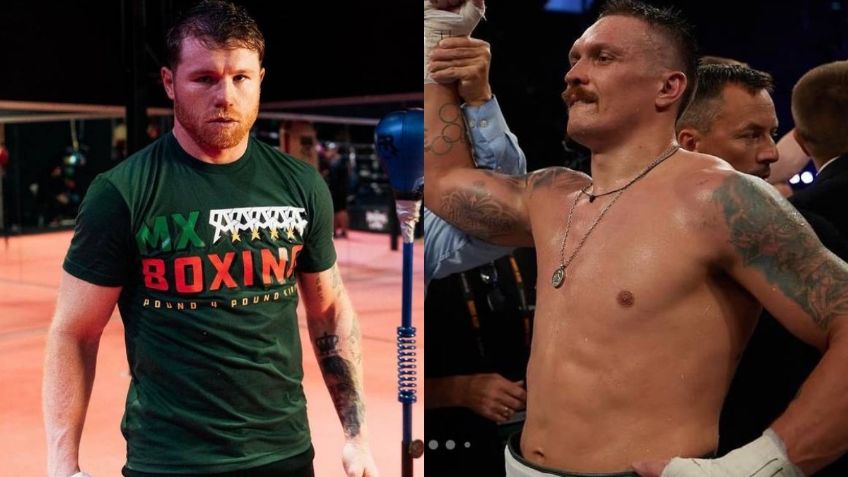 Oleksandr Usyk menosprecia a Canelo Álvarez al asegurar que no es la cara del boxeo