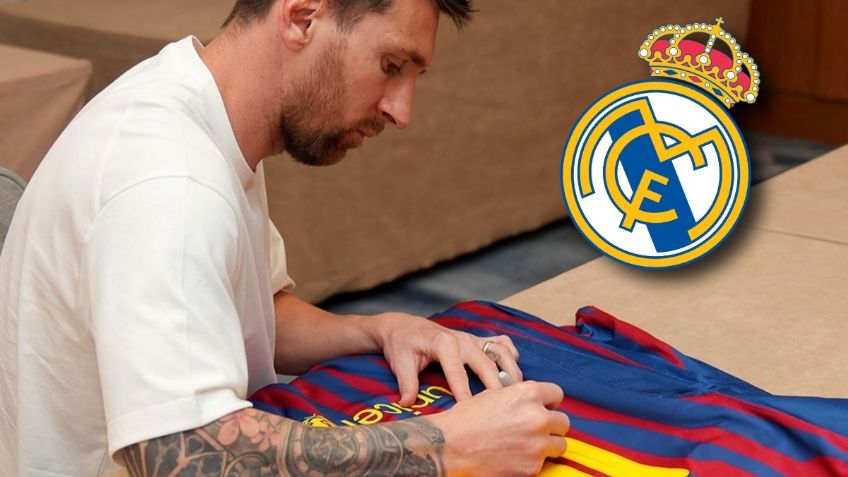 Messi traiciona al Barcelona y se rinde ante el Real Madrid como el mejor equipo del mundo