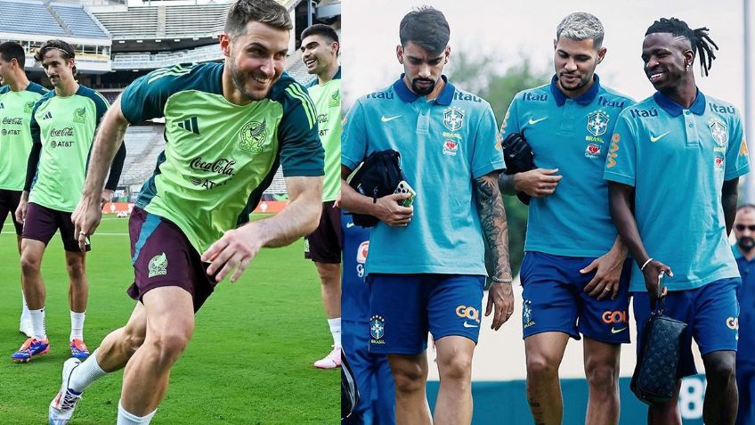 Esta es la millonaria plantilla con la que Brasil jugará ante la Selección Mexicana