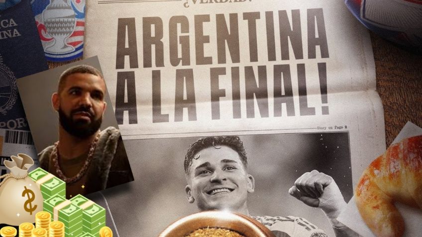 Argentina se burla de Drake con famosa canción tras apostar 300 mil dólares a que Canadá les ganaría