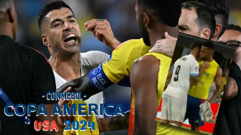 ¡Renace El Caníbal! Luis Suárez fue captado tratando de morder a jugador de Colombia