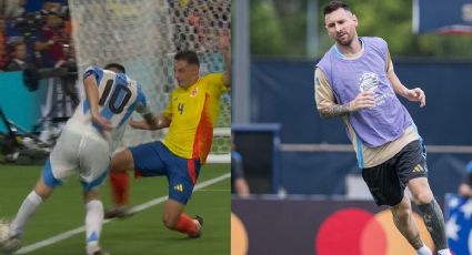 Fuertes imágenes; así quedó el tobillo de Leo Messi tras la final Argentina vs Colombia