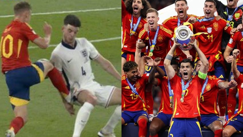 Eurocopa 2024: ¿Robo a Inglaterra? El increíble planchazo de España que NO fue tarjeta roja