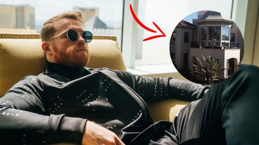 Así luce la lujosa y exclusiva mansión que tiene Canelo Álvarez en Guadalajara