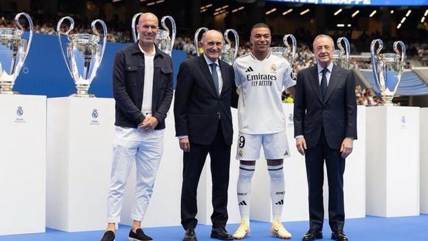 Así fue la mega presentación de Kylian Mbappé con el Real Madrid