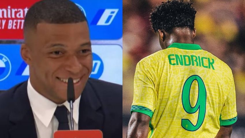 Kylian Mbappé se rinde ante Endrick y le manda emotivo mensaje