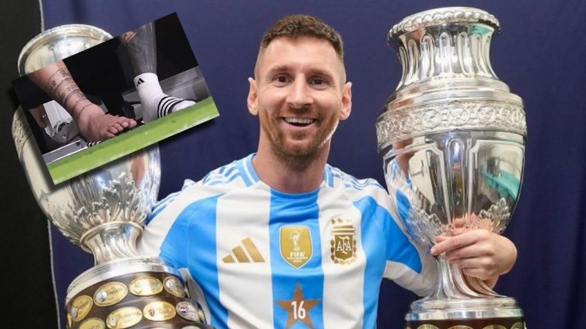 Leo Messi rompe el silencio sobre su futuro tras fuerte lesión en final de Copa América