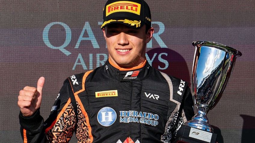 Noel León se clasifica en los primeros lugares para la carrera Sprint del GP de Hungría de la F3