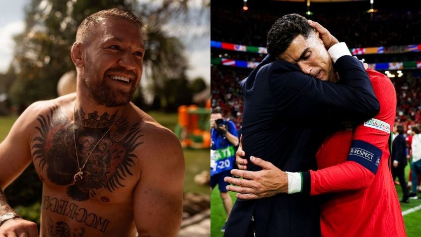 El emotivo mensaje de apoyo de Conor McGregor a Cristiano Ronaldo tras la victoria de Portugal
