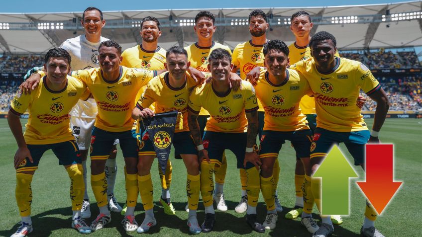 Esta es la lista de altas y bajas del América para el Apertura 2024 de la Liga MX