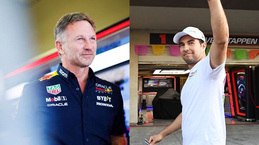 Checo Pérez vuelve a chocar en el GP de Hungría y Christian Horner estalla EN VIVO