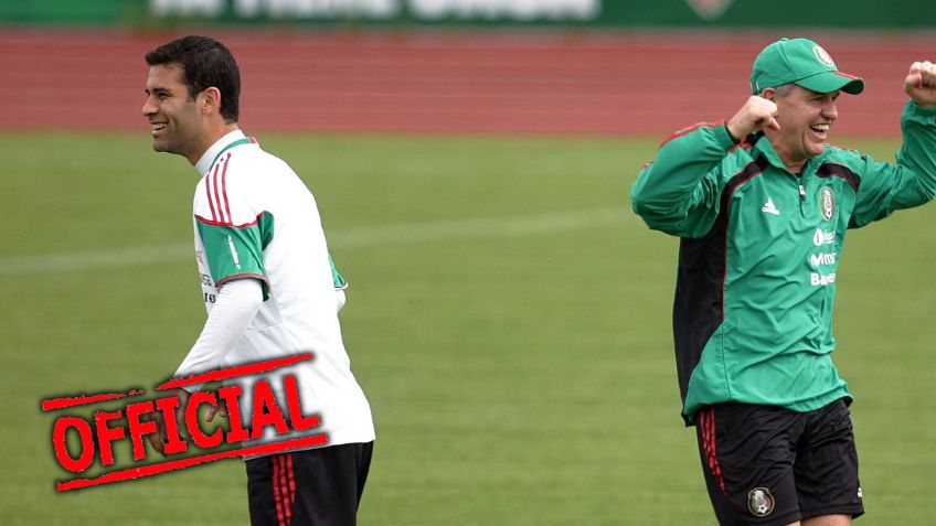 ¡Oficial! Javier Aguirre y Rafa Márquez llegan a la Selección Mexicana de cara al 2026