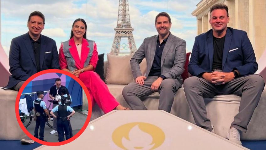 David Faitelson se mete en problemas con la policía previo a los Juegos Olímpicos de París 2024