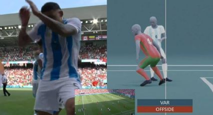 Escándalo en Juegos Olímpicos, aficionados invaden cancha y VAR anula gol a Argentina 1 hora después