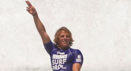 Alan Cleland no logra quedar en la primera posición y buscará clasificar en el repechaje de surf