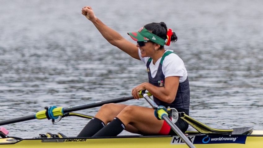 De Exatlón México a brillar en competencia olímpica, Kenia Lechuga avanza a Cuartos de Final en remo