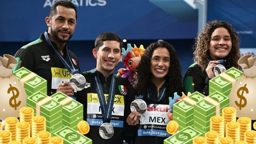 La exorbitante suma que recibirán los deportistas mexicanos por cada medalla ganada en los olímpicos