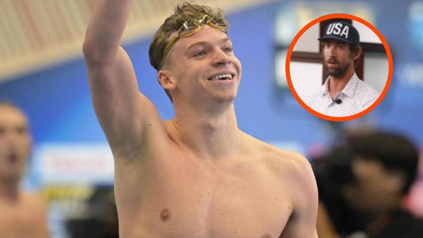 León Marchand gana la medalla de oro en natación y le arrebata increíble récord a Michael Phelps