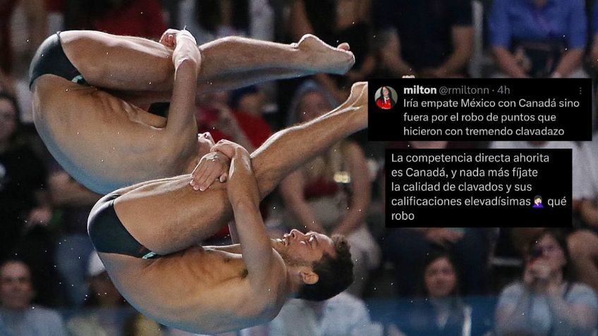 ¿Robo a México? Explotan en redes por cuarto lugar de Kevin Berlín y Randal Willars en clavados