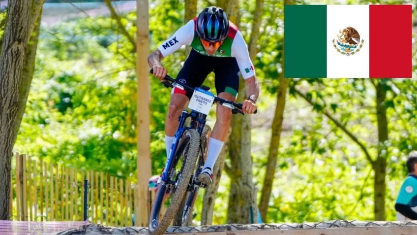 Sin medalla para México en ciclismo de montaña; Aldair Prieto termina en lugar 23 en debut olímpico