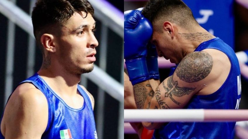 Se acabó el sueño olímpico para México; Miguel Martínez cae en boxeo ante campeón mundial