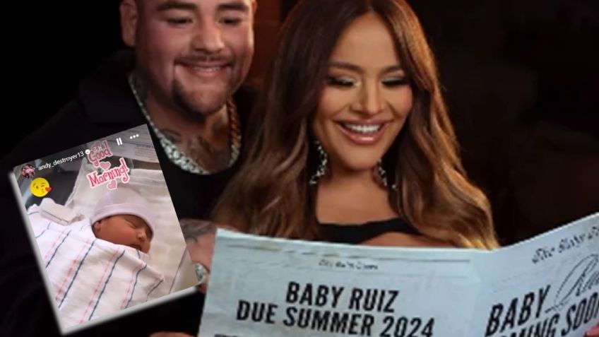 Andy Ruiz anuncia el nacimiento de su ‘Baby Destroyer’ con Mayeli Alonso