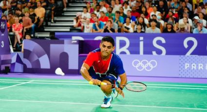 Luis Garrido ganó el primer set en la historia de bádminton para México, pero quedó eliminado