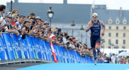 Deplorable estado del agua del Río Sena posterga la prueba de triatlón masculina | FOTOS