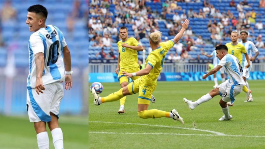 Argentina vence a Ucrania y avanza a los Cuartos de Final del fútbol olímpico