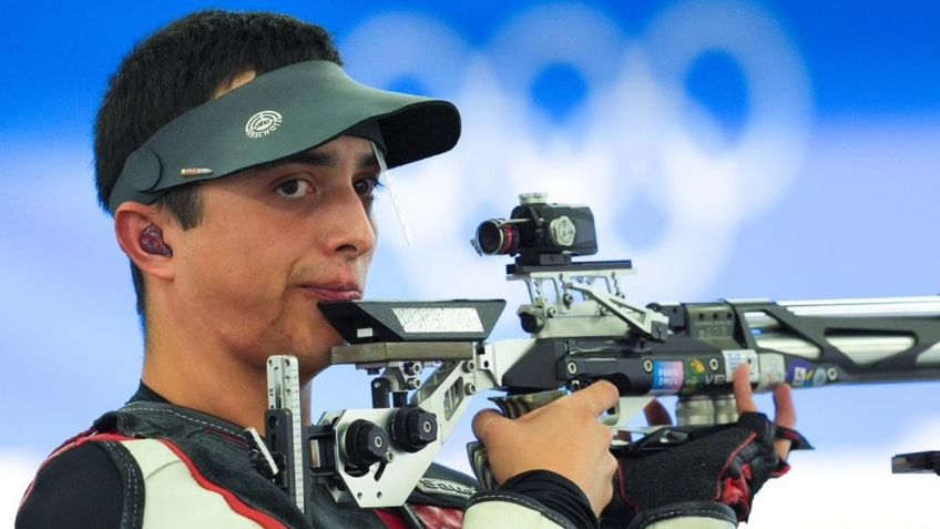 Carlos Quezada clasifica entre los mejores de tiro deportivo, pero queda eliminado de París