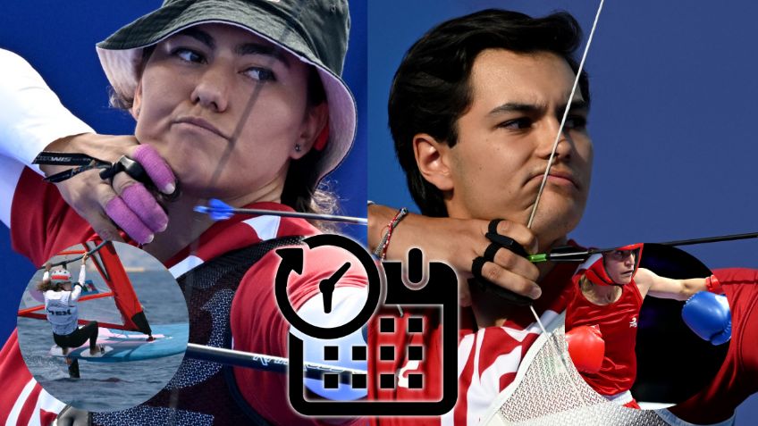 Calendario de competencia olímpica; atletas mexicanos que verán acción este jueves 1 de agosto