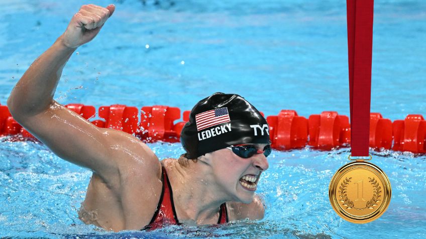 Conoce a Katie Ledecky, nadadora que rompió récord olímpico y ganó su octava medalla de oro