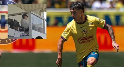 ¿Traiciona al América? Alejandro Zendejas fue visto en partido de Cruz Azul en La Noria