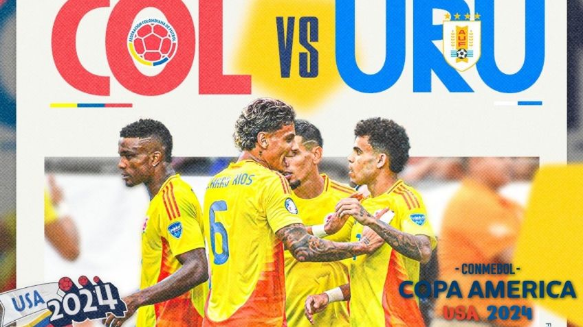 Uruguay vs Colombia: Horario y dónde ver EN VIVO el partido de semifinales de Copa América