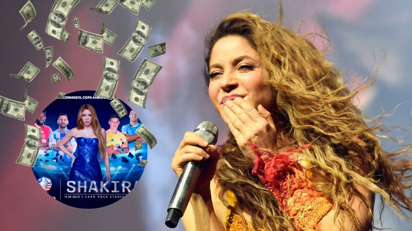 La MILLONARIA cifra que cobraría Shakira por cantar en la final de la Copa América 2024