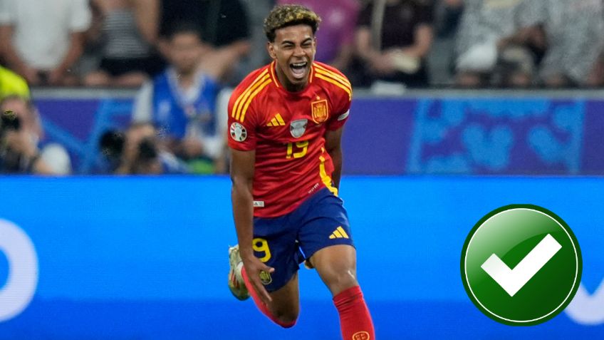 El increíble récord que Lamine Yamal superó tras marcar golazo en semifinales de la Eurocopa 2024