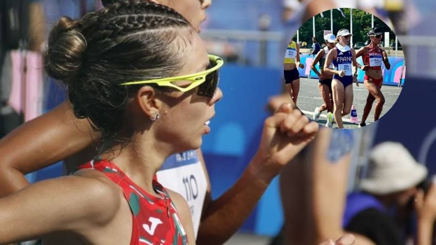 Alegna González se queda cerca del podio en marcha 20 km; termina entre las cinco mejores en París